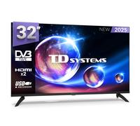 Televisor 32 Pulgadas HD No Smart TV, USB Grabador reproductor, Sintonizador digital DVB-T2/C - TD Systems K32DLM20H