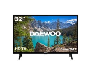 Televisor daewoo 32de04hl1 32" hd modo hotel e negro