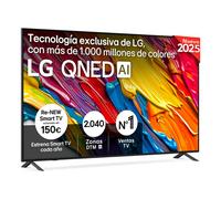 Televisor LG 86QNED82A6B - 86 pulgadas, 4K UHD, QNED