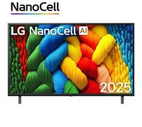 Televisor LG NanoCell 43NANO80A6B 43'/ Ultra HD 4K/ Smart TV/ WiFi