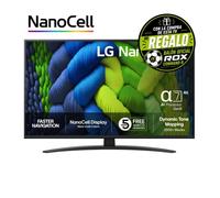 Televisor lg nanocell ai nano82 43nano82a6b 43'/ ultra hd 4k/ smart tv/ wifi (43NANO82A6B.AEU)