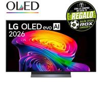Televisor LG OLED evo AI C6 OLED48C66LB 48'/ Ultra HD 4K/ Smart TV/ WiFi Negro