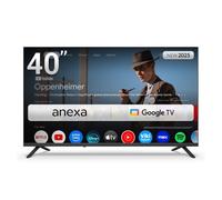 anexa - Smart TV 40 Pulgadas Full HD, Google TV con Android 14, TDT 2025, Televisor con 3 años de garantía, SMART40C02FG, Compatible con Netflix, Prime Video y más