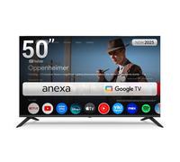 anexa - Smart TV 50" 4K HDR, Android 14, Google Assistant, Control por Voz, TDT 2025, 3 años de garantía, SMART50C02UG, Compatible con Netflix, Prime Video y más
