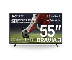 Televisor Sony Bravia 3 | Led 55" | 4K HDR Processor X1 | K55S35BP