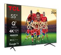 TCL C61 55C61B Televisor 139,7 cm (55") 4K Ultra HD Smart TV Wifi Titanio 450 cd / m²