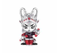 Teleye Charm de estatuilla de cultura tradicional china, accesorio de plata de ley 925, pulsera compatible con de 3 mm a 4,5 mm