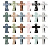 Teling 48 marcapáginas magnéticos para el día de la madre, con cruz cristiana, versículo de la Biblia, regalo cristiano, clips magnéticos de página para mujeres, escuela, iglesia, estudio bíblico