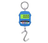 Telituny Báscula de Grúa Digital, 300 kg / 660 lb Báscula Colgante con Pantalla LCD, Unidades kg/lb/N, Bloqueo de Lectura, Portátil con Gancho de Acero Inoxidable, para Ag