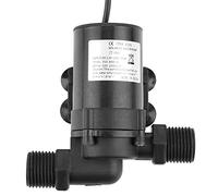 Telituny Bomba de Agua 24V sin Escobillas, Mini Bomba de Agua 500-1000L/H Flujo, 5.5M, 20mm Rosca (JT-660D-24), Ultra Silenciosa <35dB para Calentadores Solares, Acuarios, Uso Anfibio