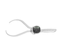 Telituny Calibrador Digital de Espesores, Medidor de Precisión 0-200mm/8 Pulgadas con Pantalla LCD, Conversión mm/pulgada/fracción, Mordazas de Aleación para Medir Metal, Plástico,