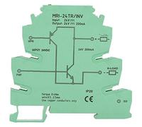 Telituny Convertidor de señal MRI-24TR/INV NPN PNP Convertidor de señal Sensor PLC Polars Módulo de conversión de nivel IO