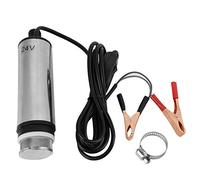 Telituny DC 24V Bomba Sumergible, Bomba de Transferencia Sumergible de Líquido de Acero Inoxidable para Agua, Aceite, Aceite, Queroseno, Herramienta de Reabastecimiento de Combustible