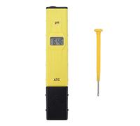 Telituny Medidor de PH, Tester Digital de Agua con 0.01 Precisión y Termómetro, Sonda PH IP65 Impermeable para Acuarios, Piscinas, Hidroponía y Laboratorios