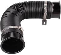Telituny Tubo de Admisión de Aire Frío para automóvil 76mm, Universal Coche Tubo de Entrada de Aire Frío Kit de Manguera de Tubo de Conducto Flexible para Mantenimiento de Reparación de Automóviles