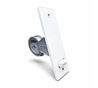 TELKES - Recogedor Compacto de Acero para Persianas Enrollables | Frente o embellecedor Extrafino | Sistema Universal Resistente De Empotrar o Encastrado (Con Embellecedor Blanco)