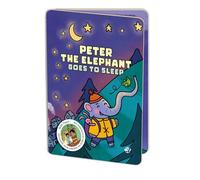 Tell Me a Bedtime Story - Peter the Elephant: Un cuento en INGLÉS muy tierno para ir a dormir para niños de entre 2 a 4 años. ¡Con solapas, ruidos, gestos y mucho amor!
