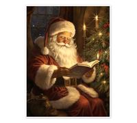 Tell Me a Story, Santa Claus Póster de Olga Telnova 50 x 70 cm Cuadros Decoración para la pared