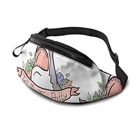 Tell Me Im Pretty - Riñonera con correa ajustable para hombre y mujer, deportes al aire libre, correr, gimnasio, viajes, Dime que soy bonita, Talla única, moda