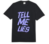 Tell Me Lies | Gráfico estético de Cita sarcástica vanguardista Comfort Colors Adult Heavyweight T-Shirt