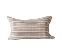 Tell Me More Funda de cojín de lino Siena 60x90 cm Terra