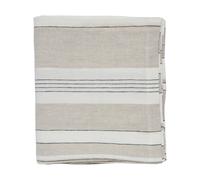 Tell Me More Mantel Noah Beige stripe. 145x270 cm