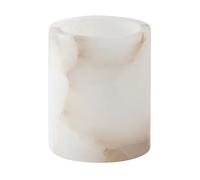 Tell Me More Portavelas Alabaster Blanco-beige. XS 7.5 cm