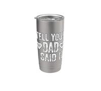 Tell Your Dad I Said Hi Vaso térmico de acero inoxidable de doble pared