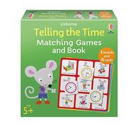 Usborne Telling The Time Matching Games and Book