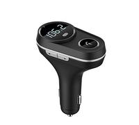 Tellur FMT-B5 - Transmisor FM para Coche con Bluetooth, Color Negro
