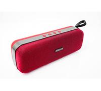 TELLUR Loop Altavoz Bluetooth Potente Portátil, Estéreo, 10W, Tecnología True Wireless Stereo, Función Manos Libres, USB, Ranura MicroSD/TF, Jack AUX 3,5 mm, BT 5.0, Rojo