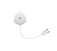 TELLUR SMART Sensor Agua WiFi, Detector de Fugas de Agua, Aplicación de Móvil, Alarma Acústica y Notificación Móvil, Funciona con Baterías LR03 (AAA) y Dura Hasta 6 Meses, Cable de 1m, No Necesita HUB