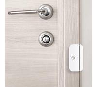 TELLUR Smart Sensor Puerta WiFi, Sensor Ventana Puerta o Cajon y Gabinete de Oficina, Aplicación y Notificación para Móvil, Sensor Alarma y Detección Apertura y Cierre de Puertas, No Necesita HUB