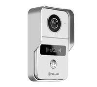 TELLUR SMART Timbre con Vídeo WiFi Inteligente FHD1080P, Timbre Alexa WiFi, Timbre Inalámbrico, Sensor de Movimiento PIR, Visión Nocturna, IP54, Audio Bidireccional, Compatible con Google y Alexa