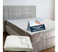 TELLURIS® Sábana Grounding 153×203 cm - Sábana Bajera Terapéutica de Earthing para Cama - Conexión a Tierra para Mejorar el Sueño - Sábanas Grounding Naturales para Bienestar y Salud Holística