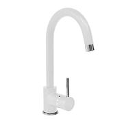 Telma mis50-bianco Leche Mezclador para cocina, 34 x 16.5 x 5 cm), color blanco leche