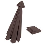 Telo Ombrellone Rotondo Copertura Impermeabile pere Piscina Tessuto di Ricambio per Ombrelloni 6-8 Stecche Protezione Solare e Ombra