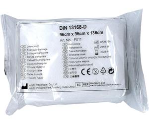 Telo triangolare in TNT 96x96x136 cm --