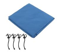 Telón de Fondo Azul para fotografía de 2 x 2 m, Tela de Fondo Resistente a Las Arrugas, telón de Fondo de poliéster en Color Puro con Bordes rematados en overlock, Ideal para
