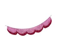 Telón de fondo con flecos en forma de abanico brillante con diseño de vieiras para decoraciones de fiesta de cumpleaños, fondos colgantes de cabina de fotos, decoraciones de fiesta de graduación