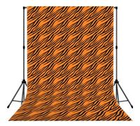 Telón de fondo de fotografía con estampado de leopardo de tigre naranja para estudio, boda, fiesta, sesiones de fotos