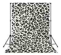 Telón de fondo de fotografía con estampado de leopardo, versátil, para estudio de boda, sesión de fotos