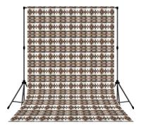 Telón de fondo de fotografía con estampado de nativos americanos, versátil para estudio de boda, fondo de sesiones de fotos