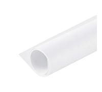 Telón de fondo de PVC sólido de 50 x 50 cm para estudio fotográfico, color blanco