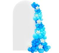 Telón de Fondo para Arco, Cubierta para Arco de Boda Doble Cara, Apto para Decoración de Bodas, Cumpleaños, Fiesta del y Banquetes