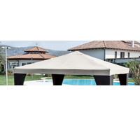 Telones Con Aire Vent De Repuesto Para Gazebo Mt. 3X4 Blanco
