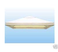 Telones Con Borde De Repuesto Para Gazebo MT. 3X3 Beige