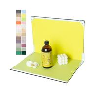 Telones de fondo de fotos para fotografía de productos pequeños: tableros de fondo de mesa para joyería de alimentos, mini kit de estudio fotográfico para creador de contenido UGC. (12 piezas/24