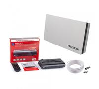 TELSTAR 1 Participante HDTV Satélite Antena Plana DIGIFLAT 1 Imperia