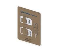 Teltonika Networks Kit de adaptadores SIM Teltonika para tarjetas Nano, Micro y SIM estándar PR5MEC19